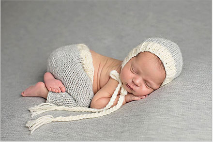 newborn baby portrait