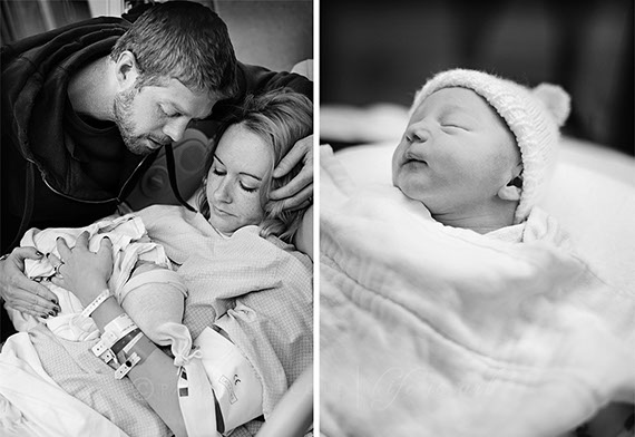 Newborn baby - just born