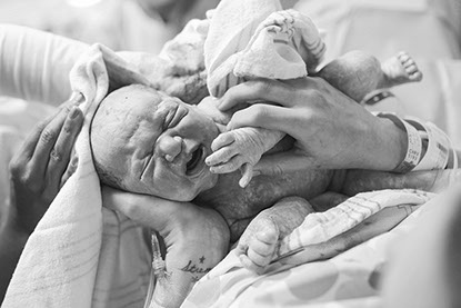 Newborn baby - just born