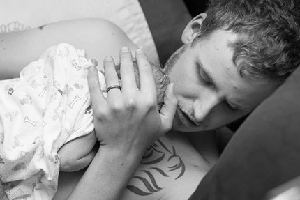 Newborn baby - just born
