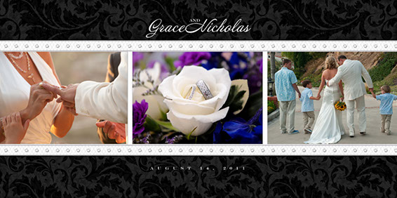 wedding photo collage