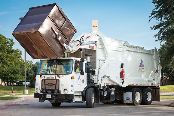City of Abilene Garbage Truck