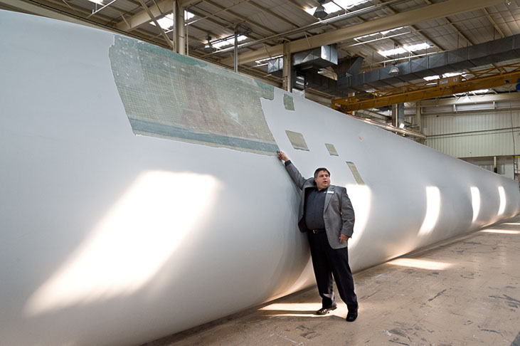 Wind Turbine Blade - Broadwind Services