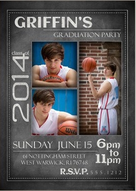 5x7 Graduation Photo Announcement
