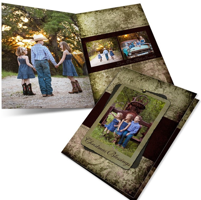 4- Sided Folded Photo Graduation Announcements