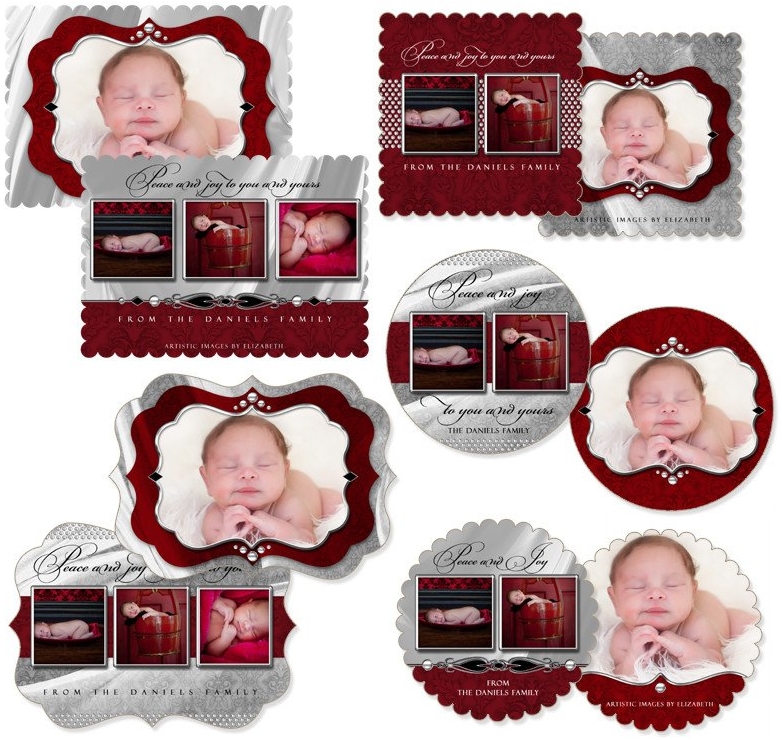 Die-Cut Photo Graduation Announcements