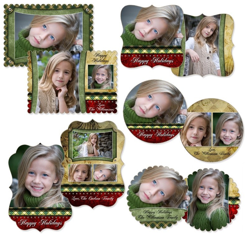 Die-Cut Photo Graduation Announcements