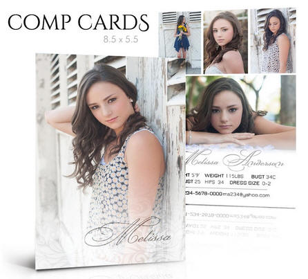 Model and Actor Comp Card / Z Card