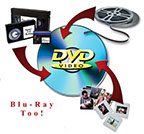 Video, Slide & Movie Transfer to DVD or Blu-Ray