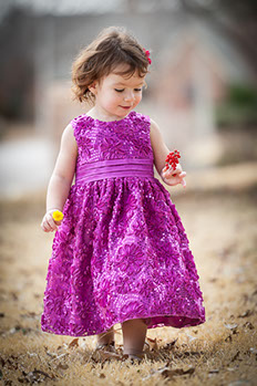 portrait of young girl