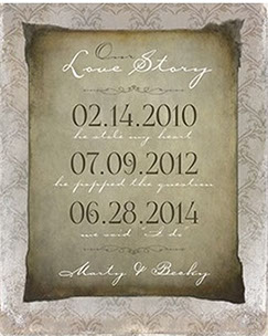 wedding canvas gallery wrap