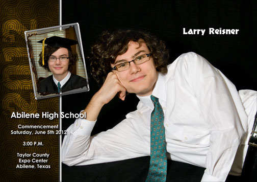 5x7 Graduation Photo Announcement