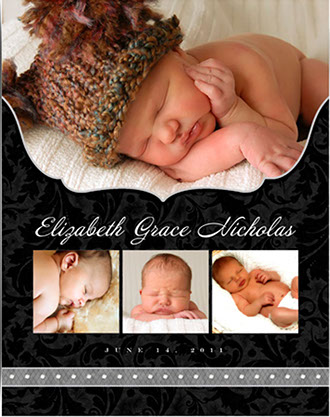 children's portrait collage