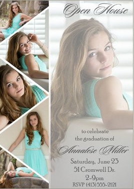 5x7 Graduation Photo Announcement
